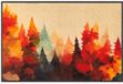 Kleen-Tex Wash+Dry Design Wasbare Deurmat - Golden Season - 50 x 75cm