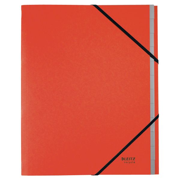 Leitz Recycle Sorteermap 12-Vak Rood