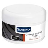 Starwax Verzorgingscrème voor leer, 150 ml, zwart