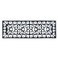 Tapis d'escalier en caoutchouc - 75x25 cm - Multi - Antidérapant