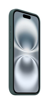 Apple iPhone 16 Silicone Case with MagSafe - Blue Green