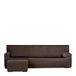 Eysa Light Bankhoes voor chaise longue, met korte arm aan de linkerkant, vooraan, bruin