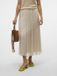 Vero Moda Rok Vmvips Nw Ankle Skirt Wvn Ce Ga 10328017 Pumice Stone - L