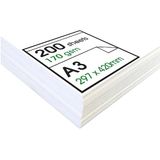 Artway Enviro - Gerecycled A3 Cartridge Papier voor Tekenen - Ideaal voor droge kunsttoepassingen - 170gsm - A3 (200 vellen)