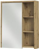 Vicco Badkamerspiegelkast Viola, Kasjmier/Artisanaal eiken, 60 x 75 cm