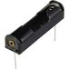 TRU COMPONENTS TC-13220560 Support de pile Nombre de cellules : 1 AAA (crayon) Pôles de contact (L x l x H) 50 x 13 x 12 mm