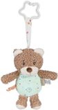 Sterntaler Speelgoedaanhanger, beer BO, babyspeelgoed om op te hangen, zachte fleece, rammelaar, stervormige ring voor bevestiging, 28 x 14 x 7 cm, lichtbruin