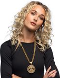 Boland Ketting Dollar deluxe Goud Volwassenen Unisex Pooier