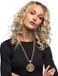 Boland Ketting Dollar deluxe Goud Volwassenen Unisex Pooier