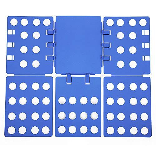 Shatchi Magic Fast Speed Volwassen Kleding Hemd Map Organizer Vouwplank (Blauw)