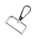 VELOX Mosquetón Anilla Rectangular Zamak Níquel 30 Mm. 5u. uniseks-volwassene Beurs
