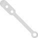 Comair Elastiques d'emballage plats - 73 mm - 50 pièces