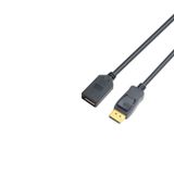 Microconnect DP-MFG-100 DisplayPort kabel 1 m Zwart