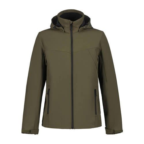 Icepeak Brimfield softshell jas - olijfgroen