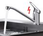 Robinet de cuisine basse pression avec bec pivotant à 360°