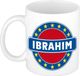 Bellatio Decorations Ibrahim naam koffie mok / beker 300 ml