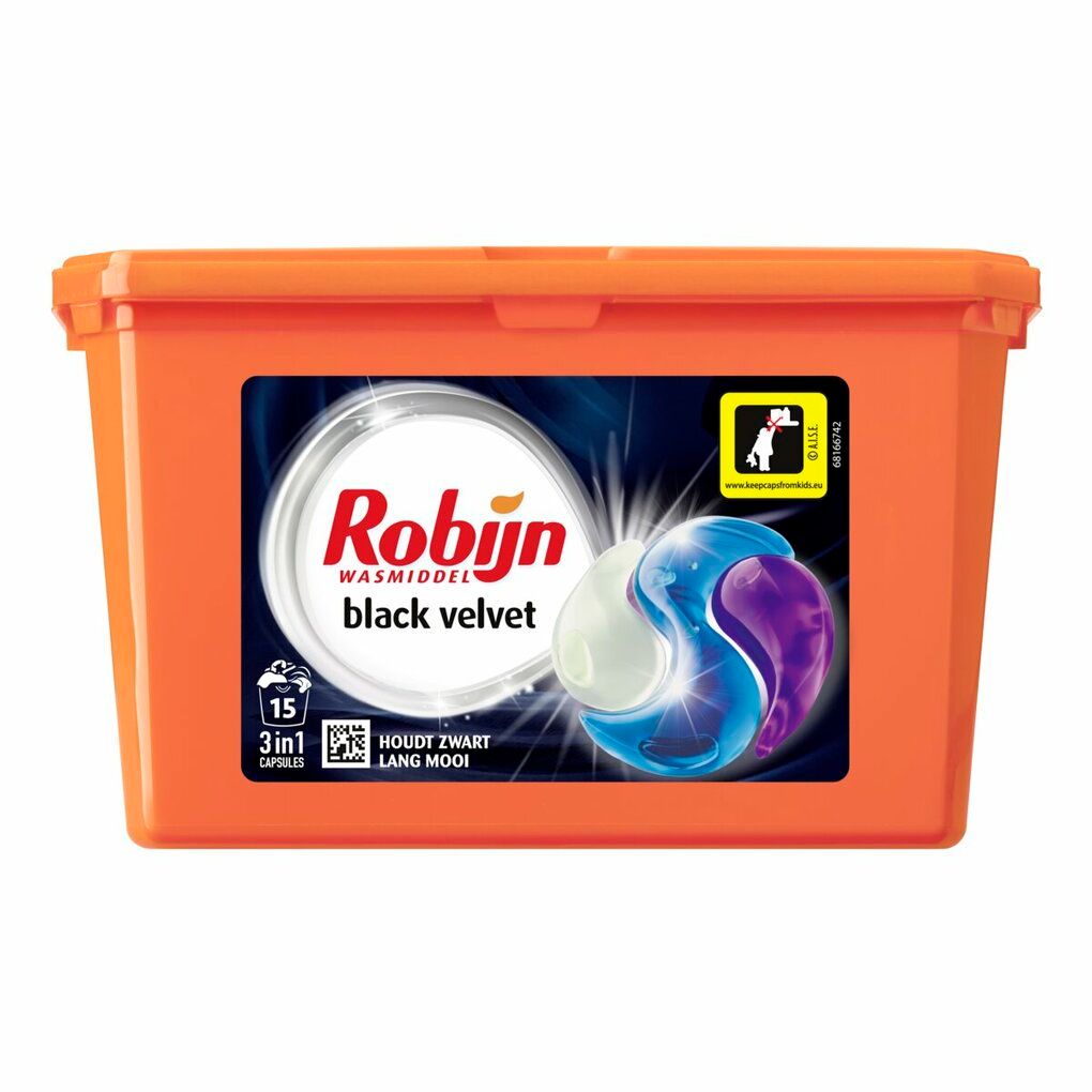 Robijn Black Velvet Wasmiddelcapsules 8710847917479
