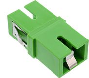 InLine glasvezelkoppeling, simplex SC/SC, singlemode, groen