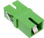 InLine glasvezelkoppeling, simplex SC/SC, singlemode, groen