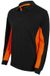 Velilla Polo met lange mouwen V5514 Zwart/Oranje Katoen M