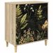 vidaXL Ladekast RHENEN Tropisch jungleprint 66 x 36,5 x 75 cm Sonoma