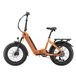 TTGO F6 Boost Fat E-Bike, 20-inch elektrische fiets, 48V 18Ah accu, 250W, trapmomentsensor, verende voorvork, hydraulische schijfremmen, oranje