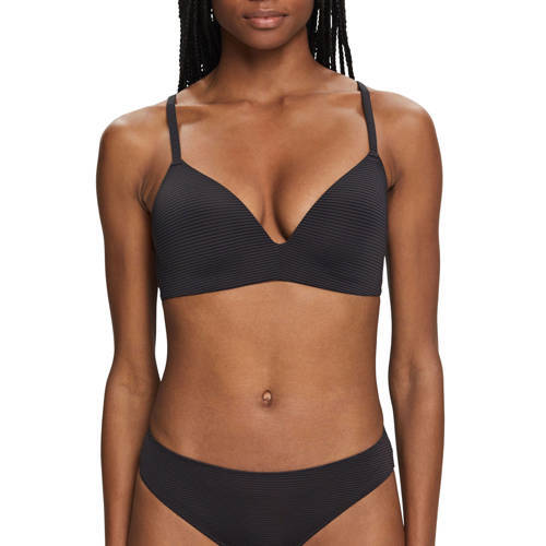 ESPRIT ESPRIT Women Bodywear voorgevormde bh zonder beugel donkergrijs