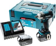 Makita DTW300RTJ 18V Accu Slagmoersleutel Set (2x 5.0Ah) | 330Nm | Mbox