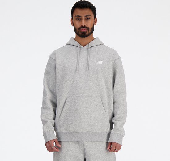 New Balance Sport Essentials Fleece Hoodie - ATHLETIC GREY - Men - XL