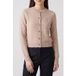 Tommy Hilfiger Cardigan en alpaga Col rond Lâche Heather Oatmilk Taille : M