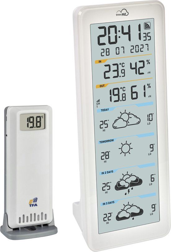 TFA Dostmann TFA.me ID-06 35.8108.02 WiFi-weerstation