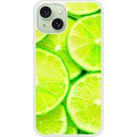 1001coques Citron Bedrukt siliconen hoesje compatibel met iPhone 15