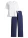 Mey Dames pyjama Solid Love
