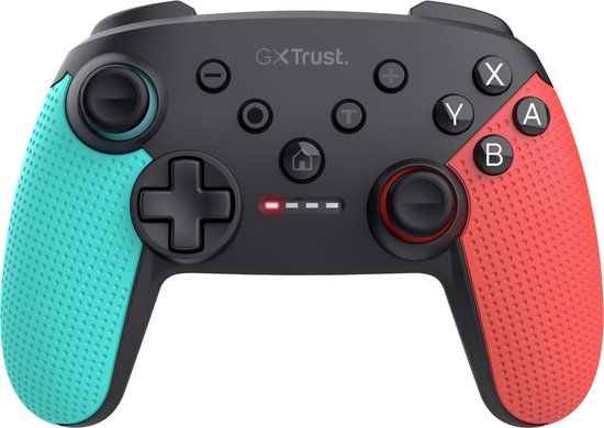 Trust GXT 1246RB Muta - Draadloze Switch Controller - Rood/Blauw