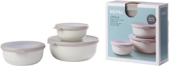 Mepal Rosti set/3 Cirqula multikom 350+750+1250ml nordic white