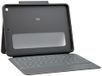 Logitech Rugged Folio, toetsenbordbeschermhoes voor iPad (7e, 8e en 9e generatie), met Smart Connector en stevig spatwaterdicht, Frans toetsenbord (AZERTY ), zwart