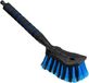 ToMPaR Autowasborstel met wateraansluiting - comfortabele handgreep - blauw - 44 cm