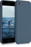kwmobile telefoonhoesje geschikt voor Apple iPhone SE (2022) / iPhone SE (2020) / iPhone 8 / iPhone 7 - Hoesje voor smartphone - In leisteen