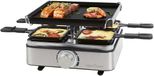 ProfiCook RG 1301 Raclette Grill - Gourmetset - 4 personen - RVS