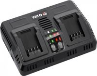 Yato Chargeur intelligent Duo 18 V YT-828501