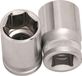 Kraftwerk Douille hexagonale 1/2" 10 mm