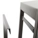 Hespéride Bijzettafel Allure 55x55x45 cm bruin