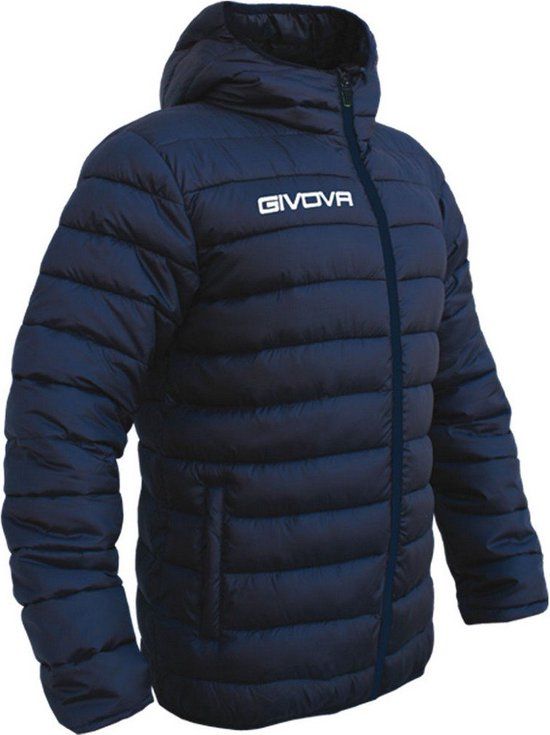 Givova Olanda Jas Blauw L Man - Wit - Heren