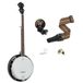 Ortega Americana Series OBJ150-WB 5-string Banjo pack banjo débutant 5 cordes