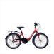 S'COOL chiX 20-inch vélo enfant, 3 vitesses, vélo de fille, adapté aux enfants de 6-9 ans, longueur 115-130 cm, rouge/blanc