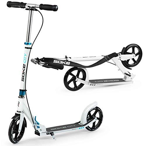 SOKE Cityroller Scooter - City Kickscooter (wit)