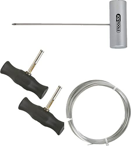 KS Tools 140.2250 Draadsnijset met 4-kant snijdraad, 4-dlg