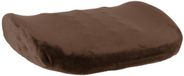 SENSLY Home Deco Factory Zitkussen stoel - bruin - B33 x H9 cm - bureaustoel/autostoel