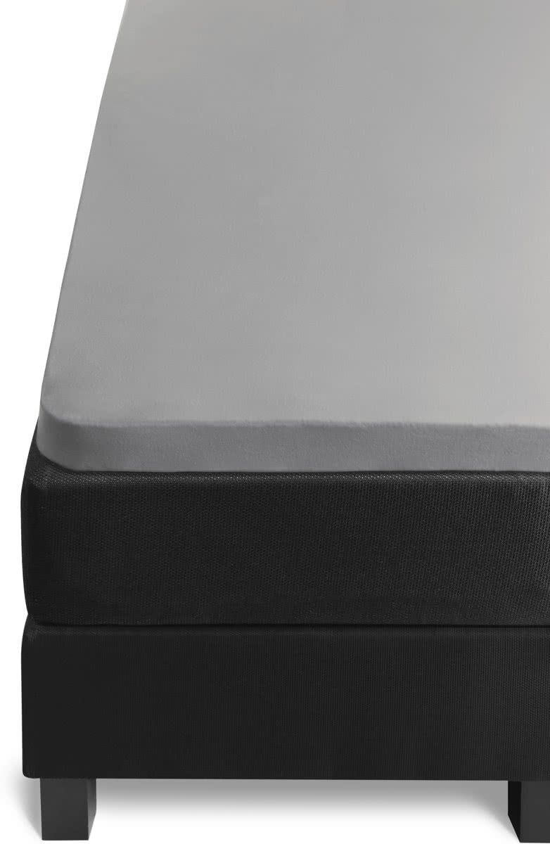 Beddinghouse Hoeslaken Lycra Topperhoeslaken 90x220 cm - Licht Grijs