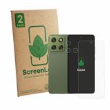 ScreenLeaf 2 Stuks Screenprotector voor Motorola Edge 70 (Voor+Camera) - Hoogwaardige Beschermfolie transparant
